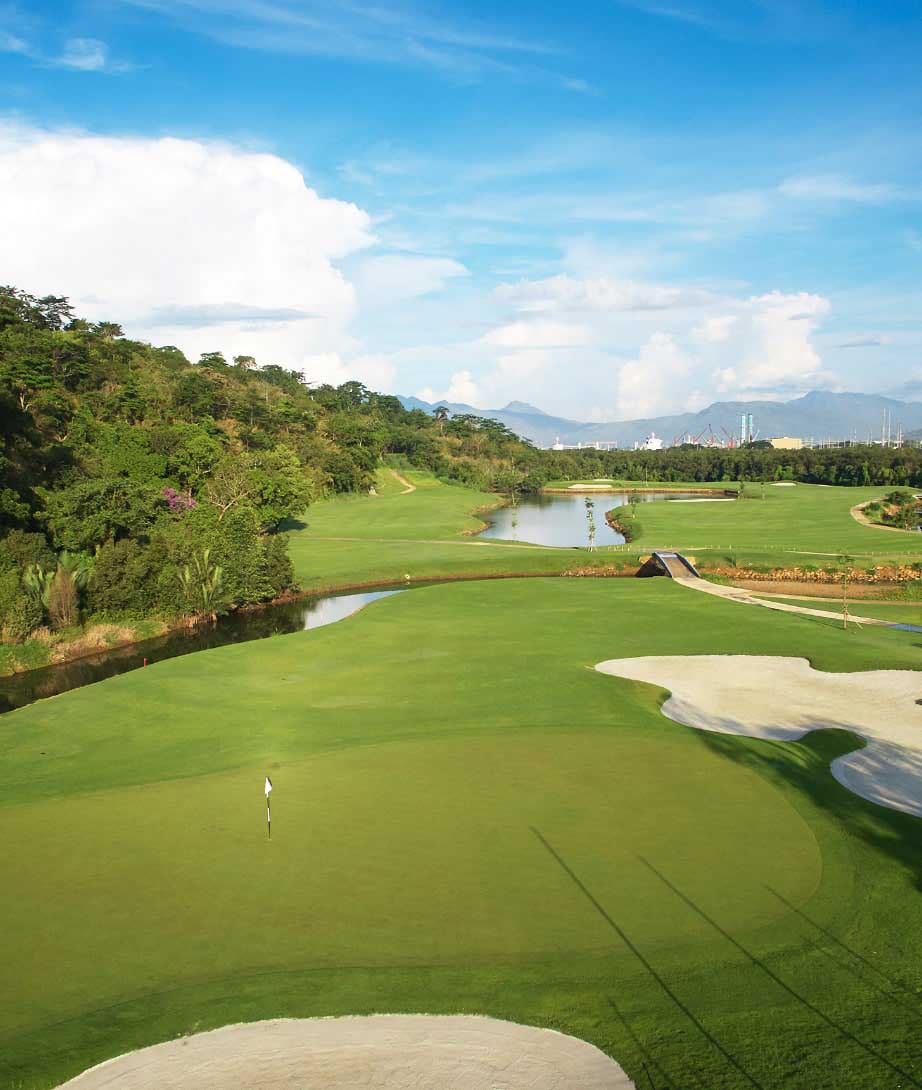 Incredible view, the harmony of mother nature and man-made golf course